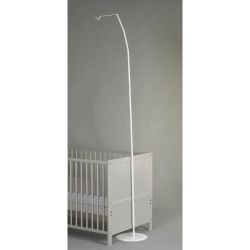 ALVI Himmelstange mit Fuß extra lang für Baldachine