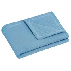 Julius Zöllner Kuscheldecke Schmusedecke Decke Terra 70x100 cm blau