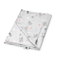 Julius Zöllner Decke Jersey 70/100 Savanne grau