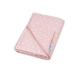 Julius Zöllner Decke Jersey gefüttert 70x100 Leafy