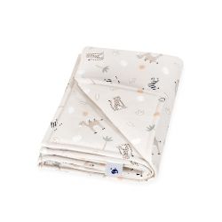 Julius Zöllner Decke Jersey gefüttert 70/100 Savanne beige