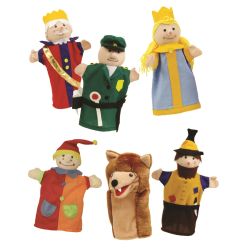 Roba Kids Kasperfiguren 6-fach sortierte Handpuppen
