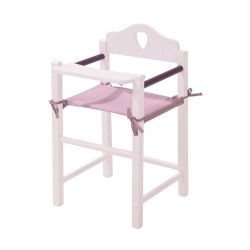 Roba Kids Puppenhochstuhl Stoff Sitzfläche Fienchen 