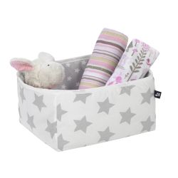 Alvi Utensilo Utensilientasche eckig großer Stern silber 609-9