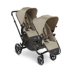 ABC Design Zwillings- u. Geschwisterkinderwagen Zoom Classic reed 
