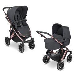 ABC-Design 2in1 Kombi-Kinderwagen Salsa 4 Air Classic bubble 