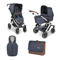 ABC-Design SET 2in1 Kombi-Kinderwagen Salsa 4 Air  Classic lake inkl. Zubehör