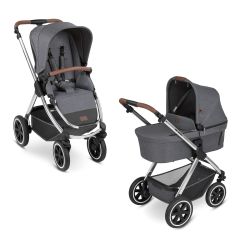 ABC Design 2in1 Kombi-Kinderwagen Samba Diamond asphalt 