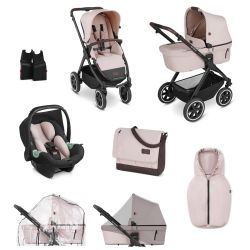 ABC Design 2in1 Kombi-Kinderwagen Samba Starter Set Pure berry 