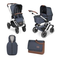 ABC Design 2in1 Kombi-Kinderwagen Samba Set Classic lake 