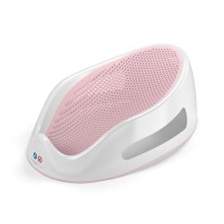 Angelcare Badesitz Badewannensitz mit weicher Liegefläche Light pink
