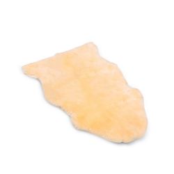 Fellhof Baby-Lammfell geschoren 80-90cm creme