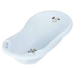 Keeeper Babywanne 84 cm mit Stöpsel Mickey Maus Blau