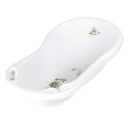 Keeeper Babywanne 84 cm mit Stöpsel Winnie Puuh Weiß