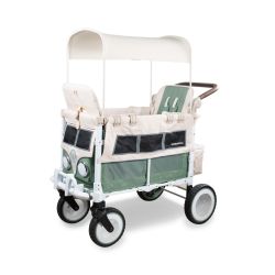 Wonderfold Bollerwagen Kinderwagen VW2 Volkswagen Sage Green - grün