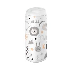 Angelcare Bezug für Dress-Up XL Windeleimer 66 cm Höhe Zoo Party