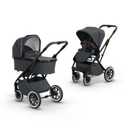 Moon 2in1 Kombi-Kinderwagen ROCCA EDITION 444-anthrazit