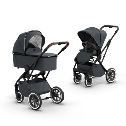 Moon 2in1 Kombi-Kinderwagen ROCCA EDITION+ 544-anthrazit