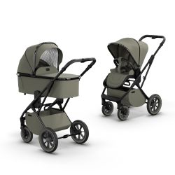 Moon 2in1 Kombi-Kinderwagen ROCCA EDITION+ 566-moss green