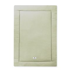 Julius Zöllner Krabbeldecke Musselin lime 95/135