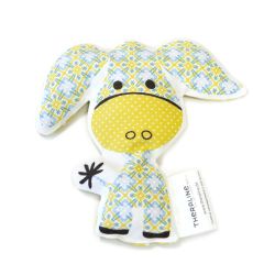 Theraline Kirschkernkissen Esel Akazia gelb Kirschkerne