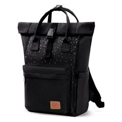 Kinderkraft Rucksack Moonpack Wickelrucksack Tasche Confetti Black