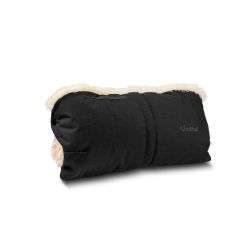 Fellhof Kinderwagen Handwärmer Handmuff schwarz