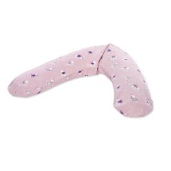 Theraline Bezug für das Komfort Stillkissen Vöglein rosè 