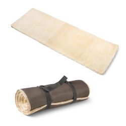 Fellhof Lammfell Yogamatte 183 x 61 cm SALINA