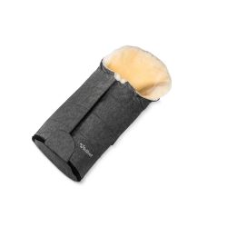 Fellhof Kinderwagenfellsack Fußsack Lammfell GASTEIN graphit melange