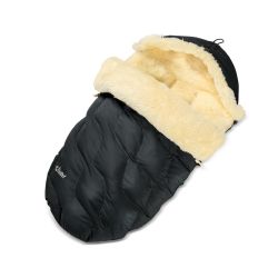 Fellhof Kinderwagenfellsack Fußsack WINTERBERG schwarz