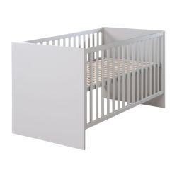 roba Kombi-Kinderbett Lea 70x140 Babybett Holz in Beige / Grau lackiert