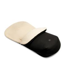 Moon Premium Footmuff Fußsack m. Kunstfelleinsatz herausnehmbar 533-black