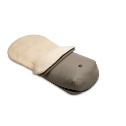 Moon Premium Footmuff Fußsack m. Kunstfelleinsatz herausnehmbar 522-mud