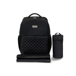 Moon Fashion-Backpack Rucksack Wickeltasche black
