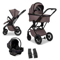 Moon Più Kombikinderwagen SET Piu inkl. Cosmo 2.0 Babyschale tonka - matt