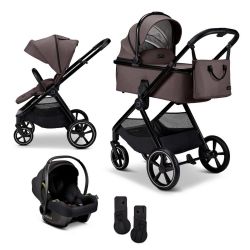 Moon AURA Kombikinderwagen SET inkl. Cosmo 2.0 Babyschale tonka - melange