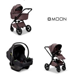 Moon Kombikinderwagen Gio 2.0 Set mit Babyschale Cosmo 2.0 tonka