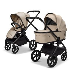 Moon Gio FOLD Kombi-Kinderwagen mit faltbarer Babywanne sand
