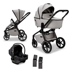 Moon Resea 2.0 Kombikinderwagen SET inkl. Cosmo 2.0 Babyschale ghost