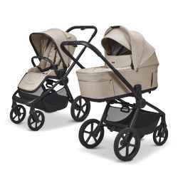 Moon Resea FOLD Kombi-Kinderwagen mit faltbarer Babywanne sand