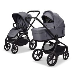 Moon Resea FOLD Kombi-Kinderwagen mit faltbarer Babywanne graphite