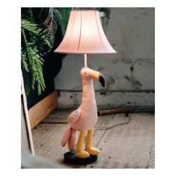 Happy Lamps Stehlampe LED Tischleuchte Dekoleuchte Mingo der Flamingo
