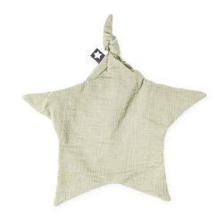 Julius Zöllner Schnuffeltuch Musselin lime 