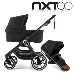 Emmaljunga NXT90 ERGO Outdoor - Duo Outdoor Black