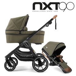 Emmaljunga NXT90 ERGO Outdoor - Duo Outdoor Olive