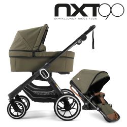 Emmaljunga NXT90 ERGO Outdoor - Duo Outdoor Olive