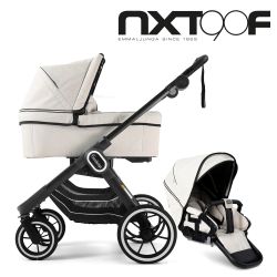 Emmaljunga NXT90 FLAT Outdoor - Duo Lounge Beige