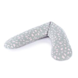 Theraline Stillkissen 190cm inkl. Bezug Zarte Blüten Mikroperlenfüllung