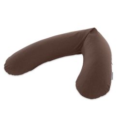 Bezug für das Original Theraline Stillkissen Melange kastanie Bamboo 